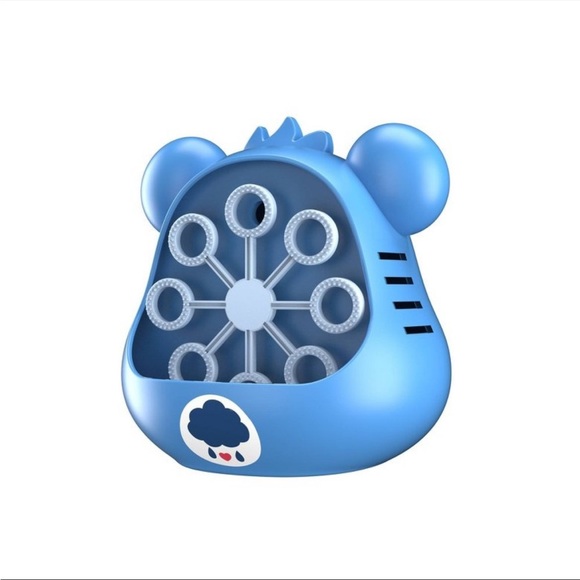 Care Bears Grumpy Bear Automatic Bubble Machine – Includes Bubble Solution- NWT - Picture 3 of 6